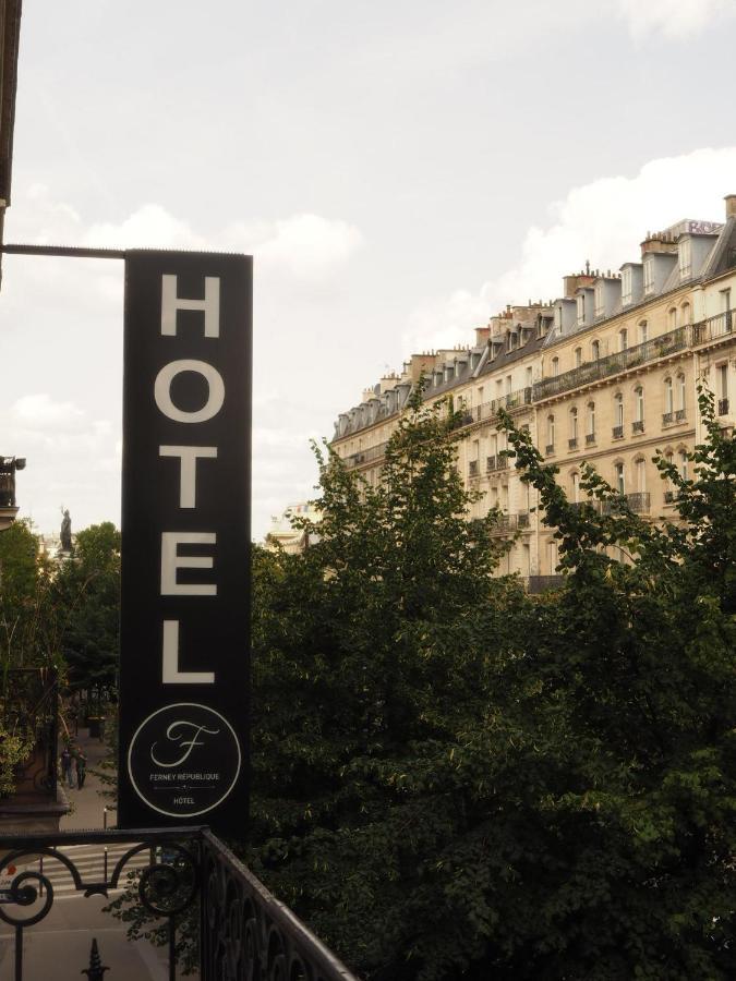 Hotel Ferney Republique Paris Dış mekan fotoğraf